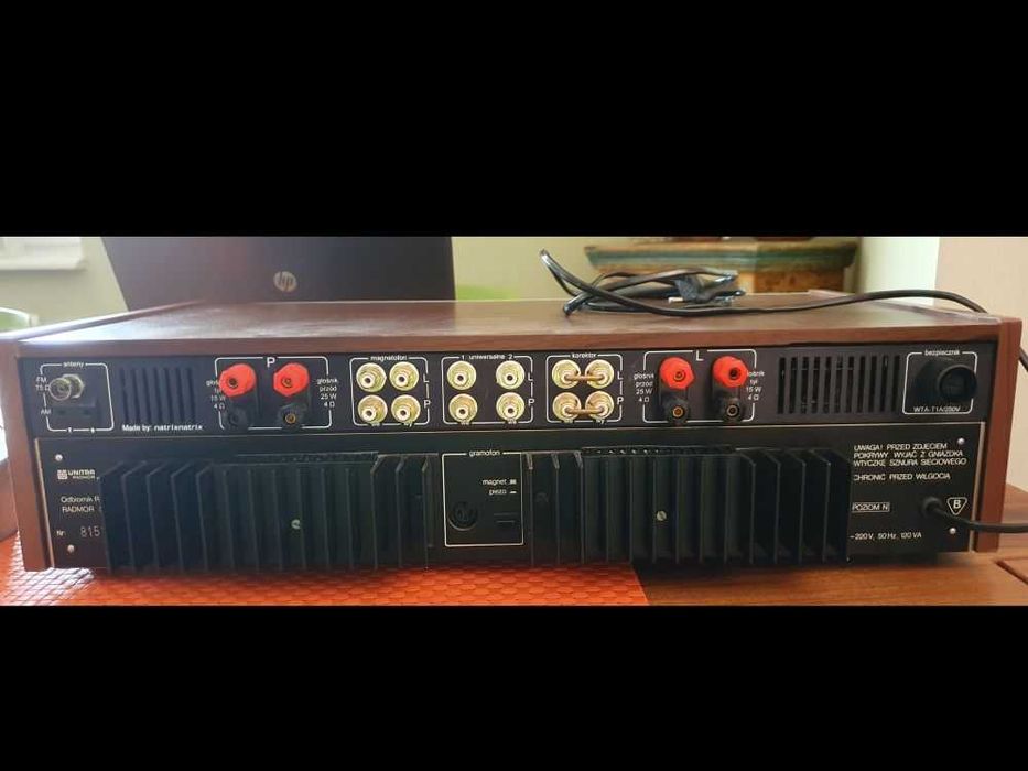 amplituner Radmor 5102 z 1981 roku