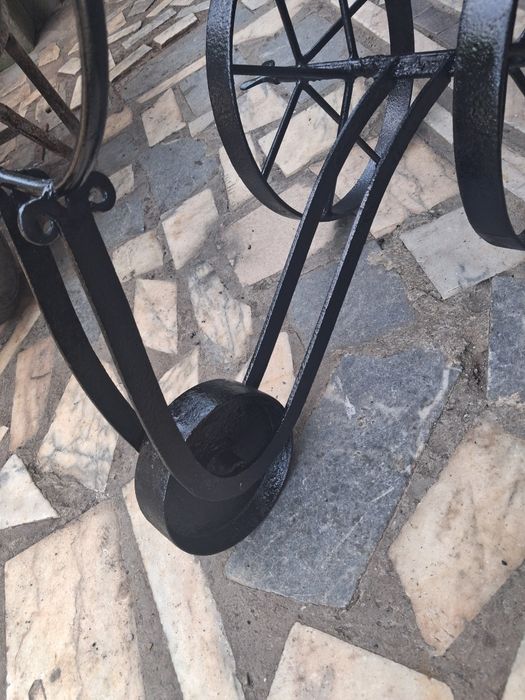 Bicicleta de jardim antiga