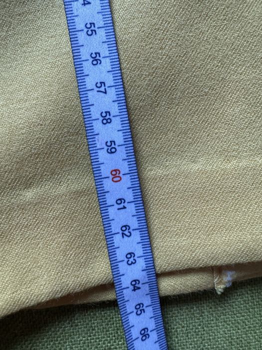 Spódnica zółta z welny merino