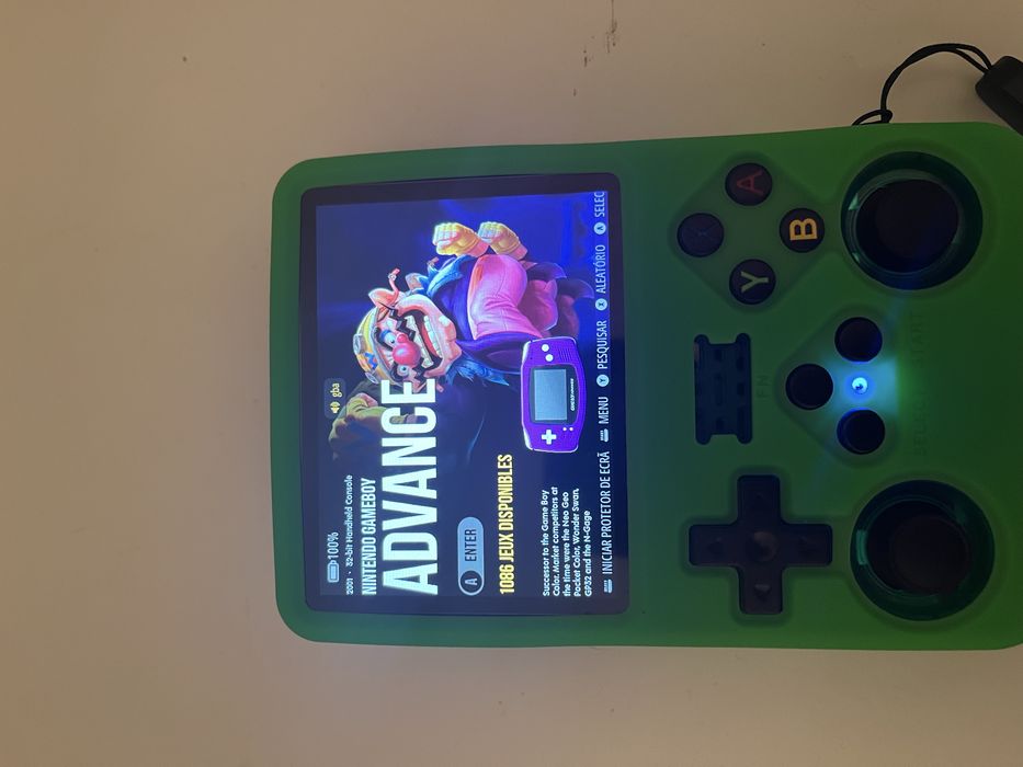 Consola retro RS6S verde