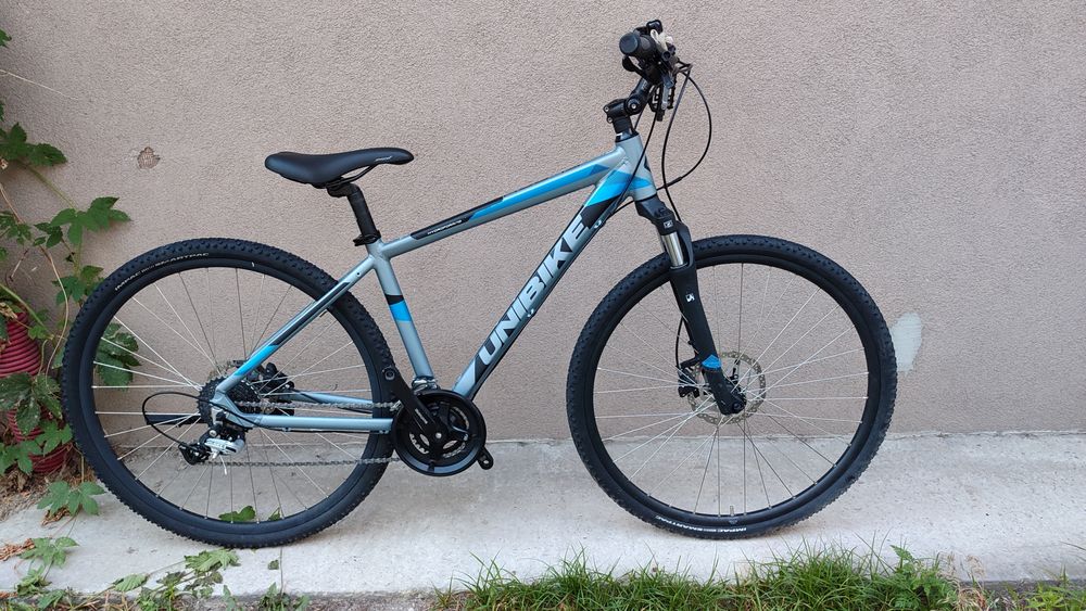Велосипед unibike колеса 28 гальма гідравліка