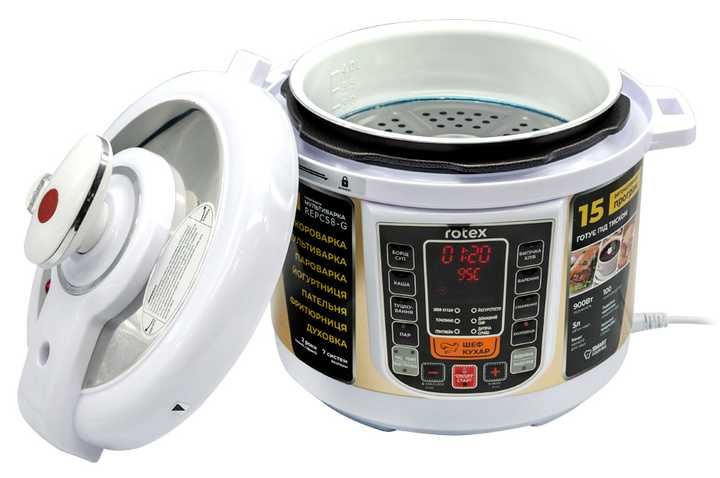 Мультиварка-скороварка ROTEX REPC58-G