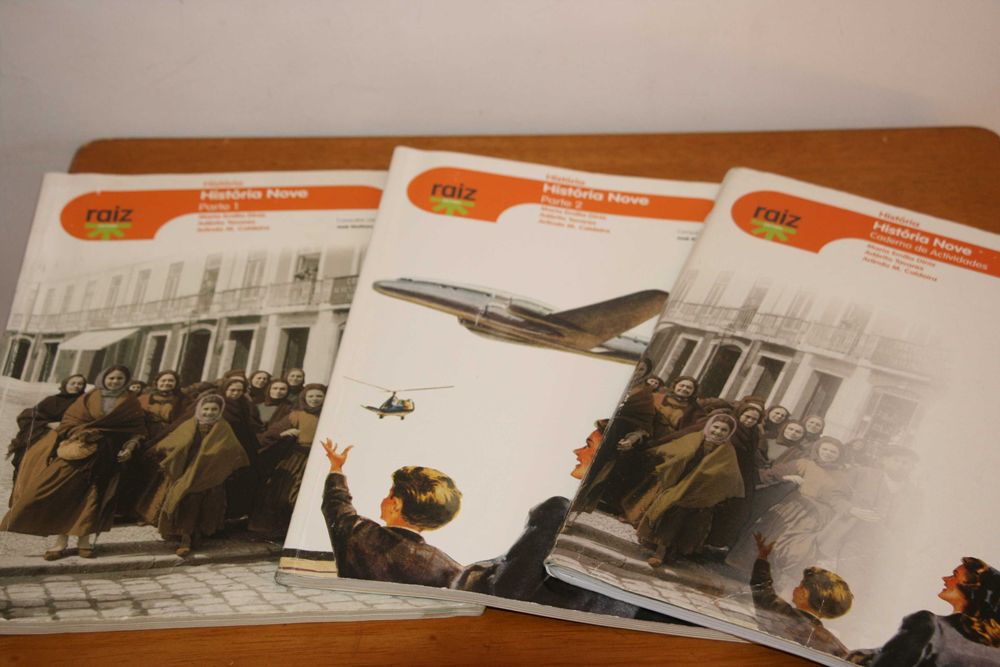 Manuais + Caderno de Atividades "História Nove" 9º ano