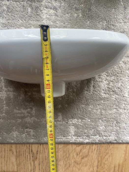 Mała umywalka szerokość 40 cm, 3 sztuki