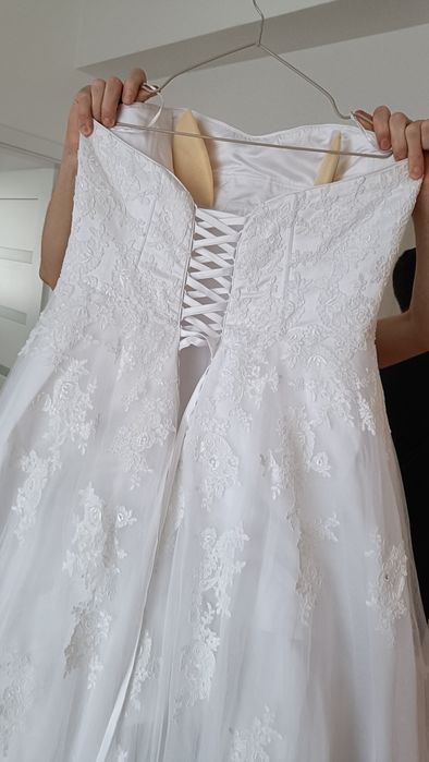 Suknia ślubna plus size princessa A 48/50