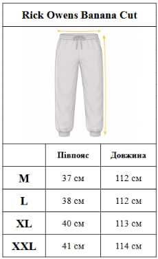 Джинси Rick Owens Bolan Banana Cut M,L,XL,XXL