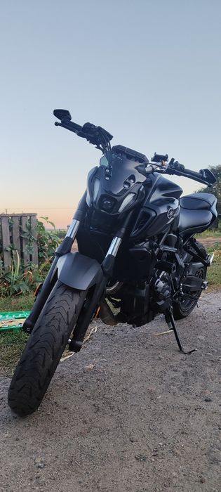 Yamaha MT-07, 2021 рік, 19 000 км, колір – чорний (Stealth Black).