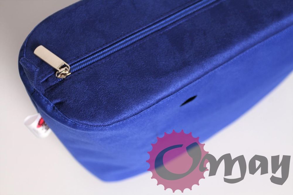 organizer OBAG STANDARD ekozamsz kobalt chabrowy 2 kieszenie OMAY.PL
