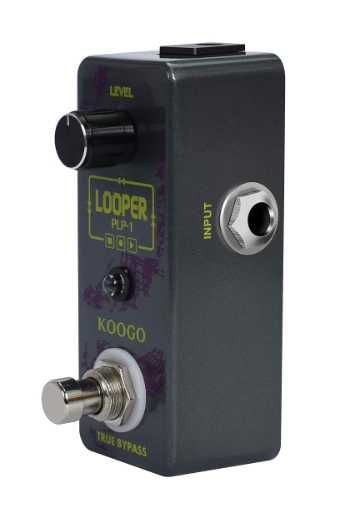 Koogo Looper Pedal Loop Effect 10 Min Looping Time for Electric Guitar