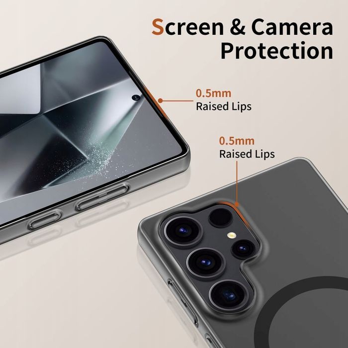 Tech-Protect Magslim Magsafe Etui do Samsung Galaxy S25 Edge Czarne