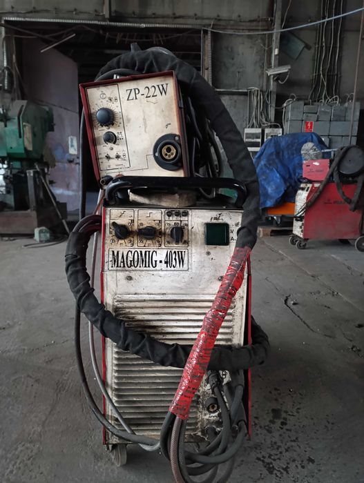 Mocna Spawarka OZAS MAGOMIG 403 W (Typ DPS-403W) z podajnikiem ZP 22 W