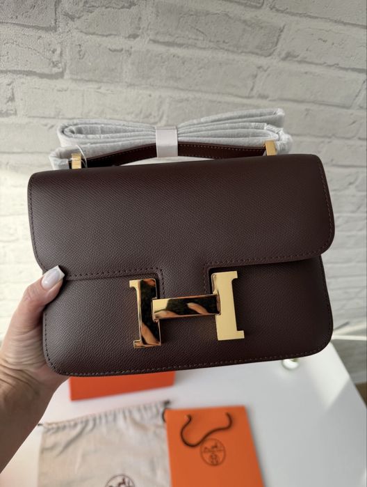 Сумка Hermes натуральная кожа