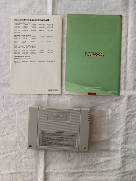 Aladdin (SNES, 1993, PAL FR) – Caixa e Manual | Clássico Raro Disney