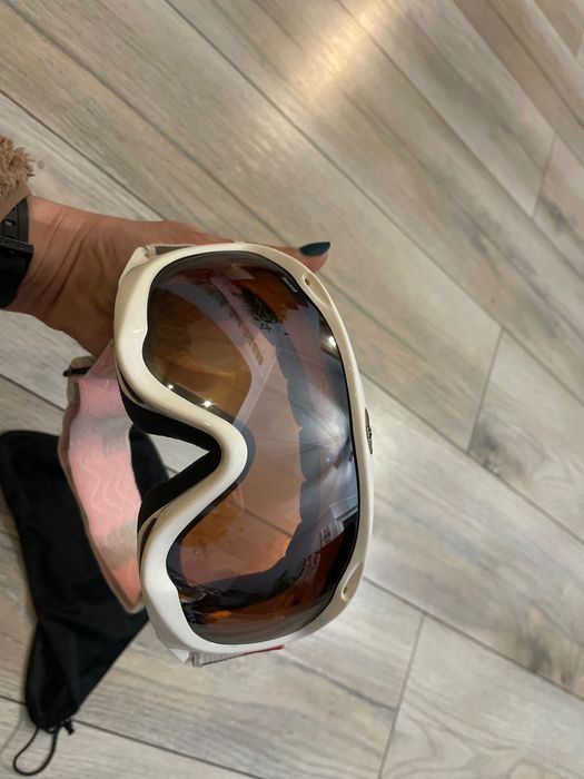 Gogle damskie dla dosłownych narciarskie