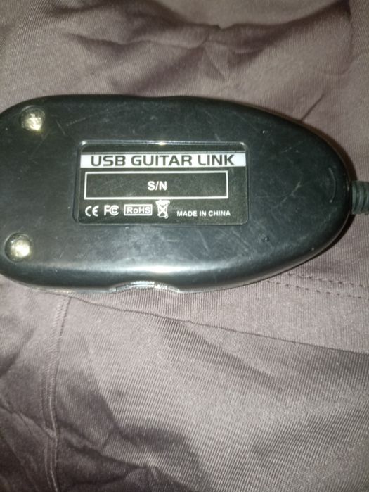 Отдам за 50% дешевлей магазинов! Новый гитарный USB аудиоинтерфейс Guitar Link (Звуковая карта)