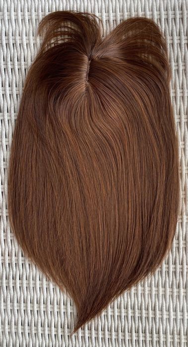 Premium Ultra włosy doczepiane, naturalny brąz. topper, tupet 229.
