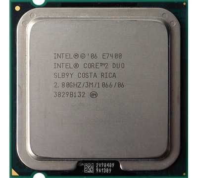 Vários Cpus Intel® Core™2 Duo E7300/E7400/E7500 3M 1066 sKT775