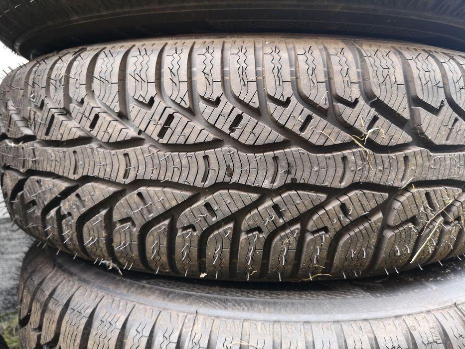 Komplet kół zimowych 5x100 VW Skoda 185/70/14 Kleber 7,7mm
