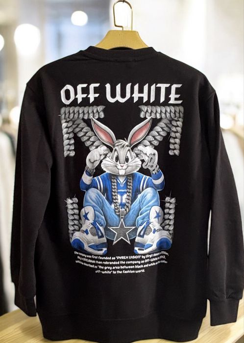 Bluza off-white XL