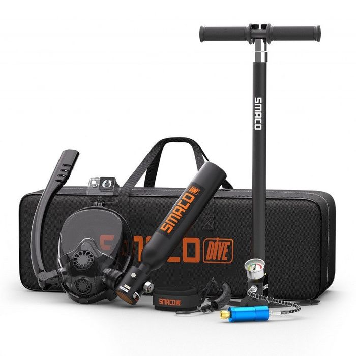 Smaco K2 S300 Plus Акваланг дайвінг кисневий балон для плавання маска