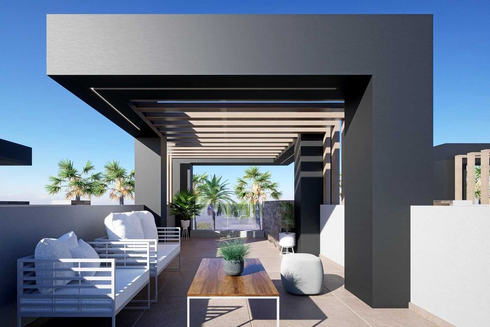 Новый таунхаус в Сан-Фульхенсио,Аликанте,Испания