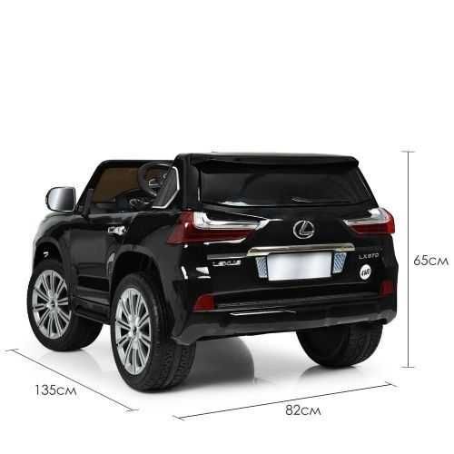 СКИДКА -20%! Детский электромобиль Lexus LX 570:  180W BLACK PAINT