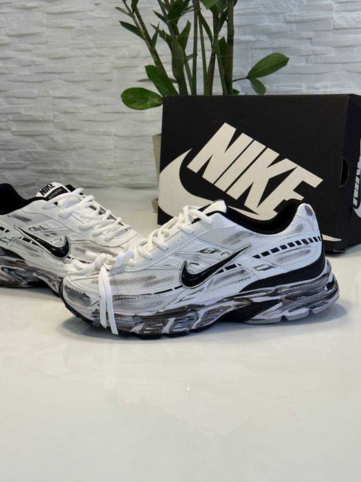 Кросівки Nike Initiator Custom White Black | кроси Найк Інітіатор Кастом білого кольору текстиль