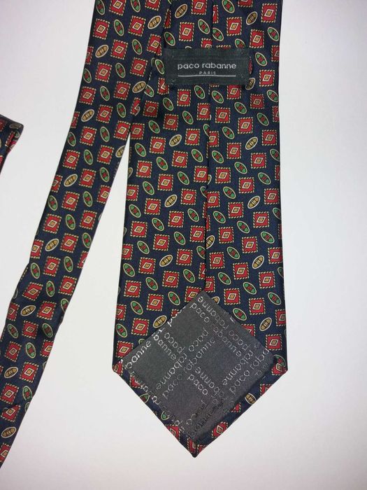 Gravata Hugo Boss e Gravata Paco Rabanne * 100% seda * Itália *