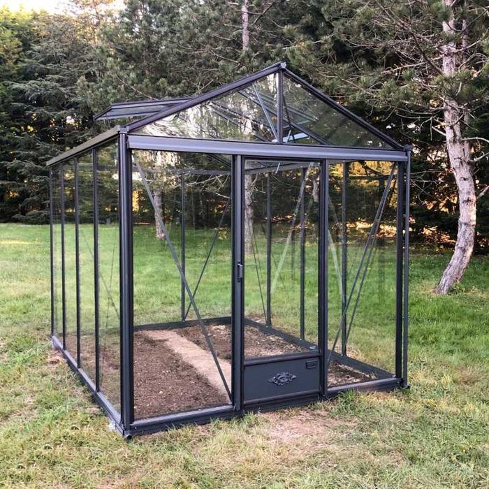 Szklarnia LAMS Luxia Premium wysoka solidna