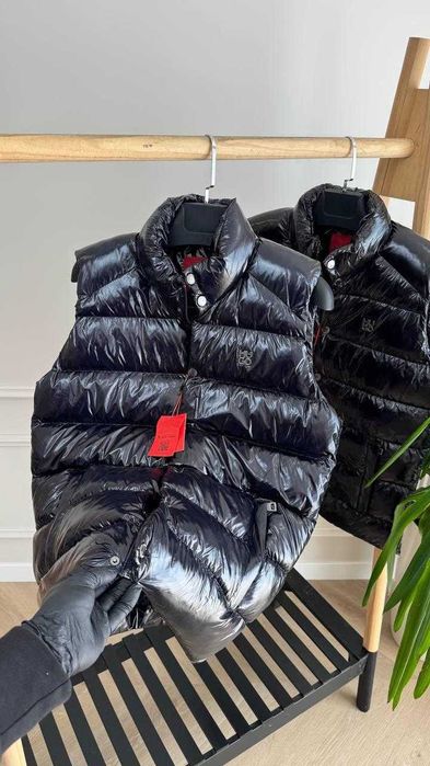 Жилетка HUGO чоловіча лакована s-2XL new