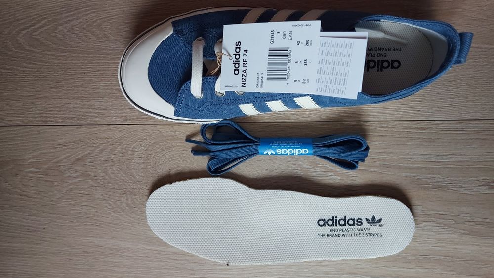 Trampki Adidas jeansowe rozmiar 42