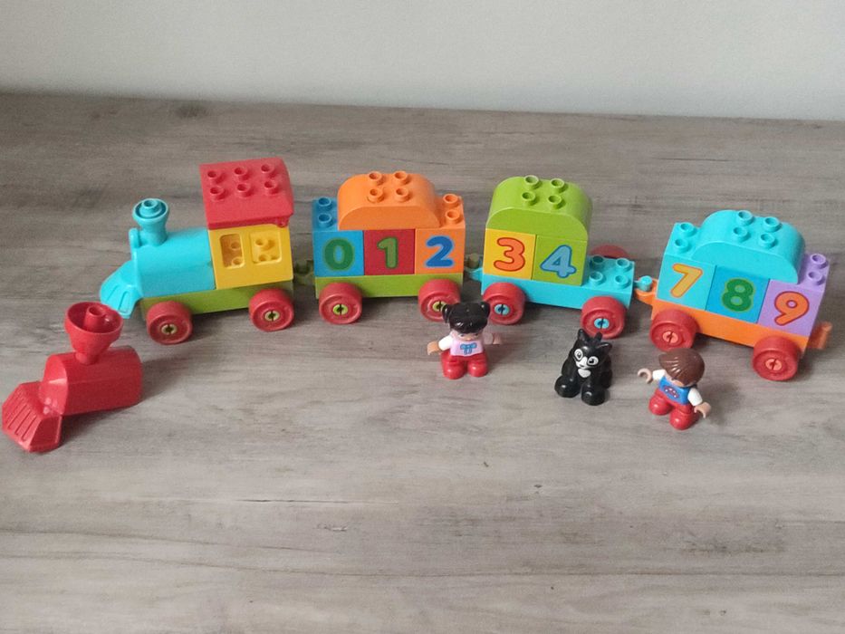 LEGO Duplo pociąg z cyframi