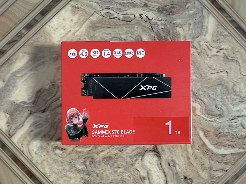 SSD m.2 Adata XPG Gammix S70 1tb dram