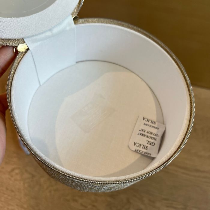 Кругла косметичка  Dior з дзеркалом