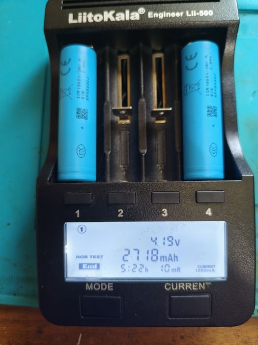 EVE ICR18650-26VA 15мОм 2700mA високострумові.