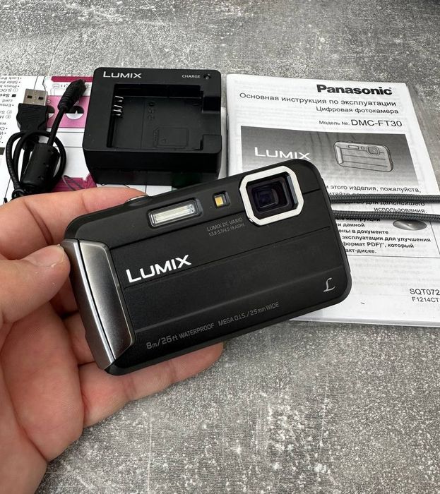 Фотоапарат Panasonic Lumix DMC-FT30 Black