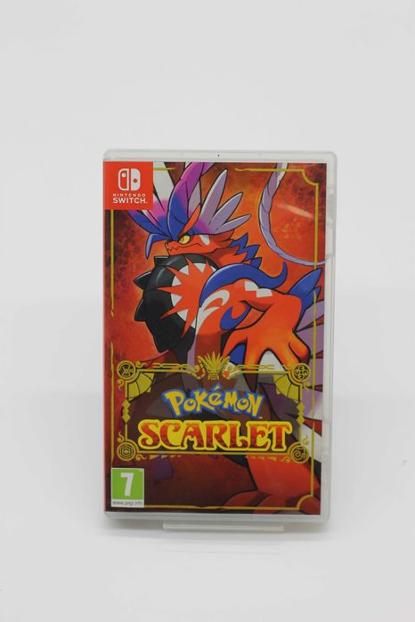 Gra Pokémon Scarlet Nintendo Switch | Wydanie Pudełkowe CIB z Ulotką