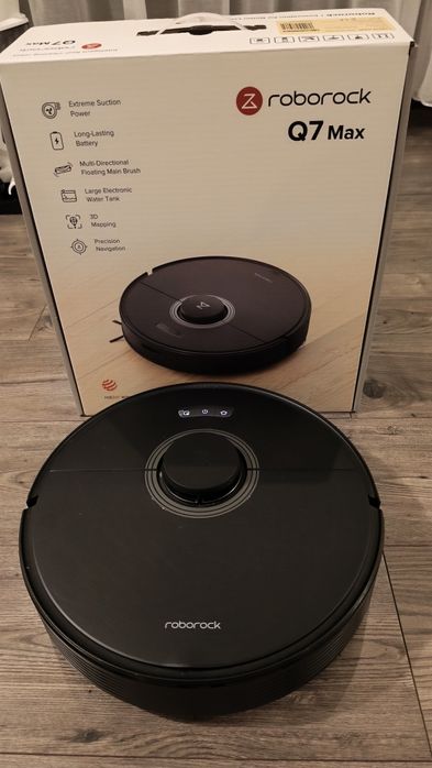 Roborock Q7 Max Czarny - Robot sprzątający