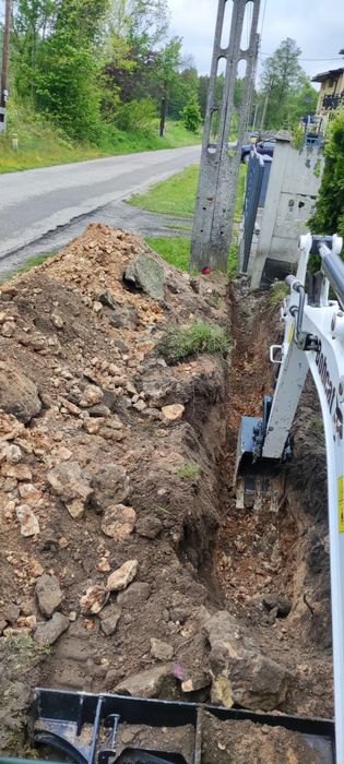 Usługi minikoparka 1.8 t