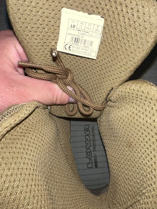 Lowa zephyr MK2 Hi (без gore-tex)