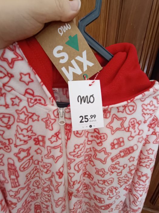Pijama macacão Natal L