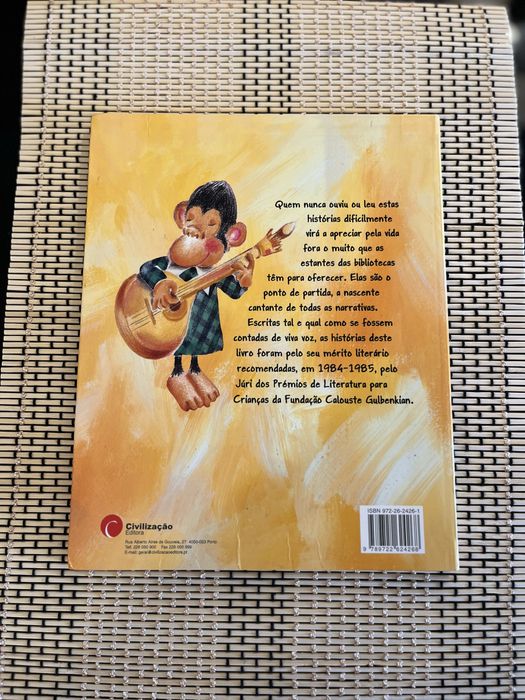 Livro infantil O Macaco de Rabo Cortado