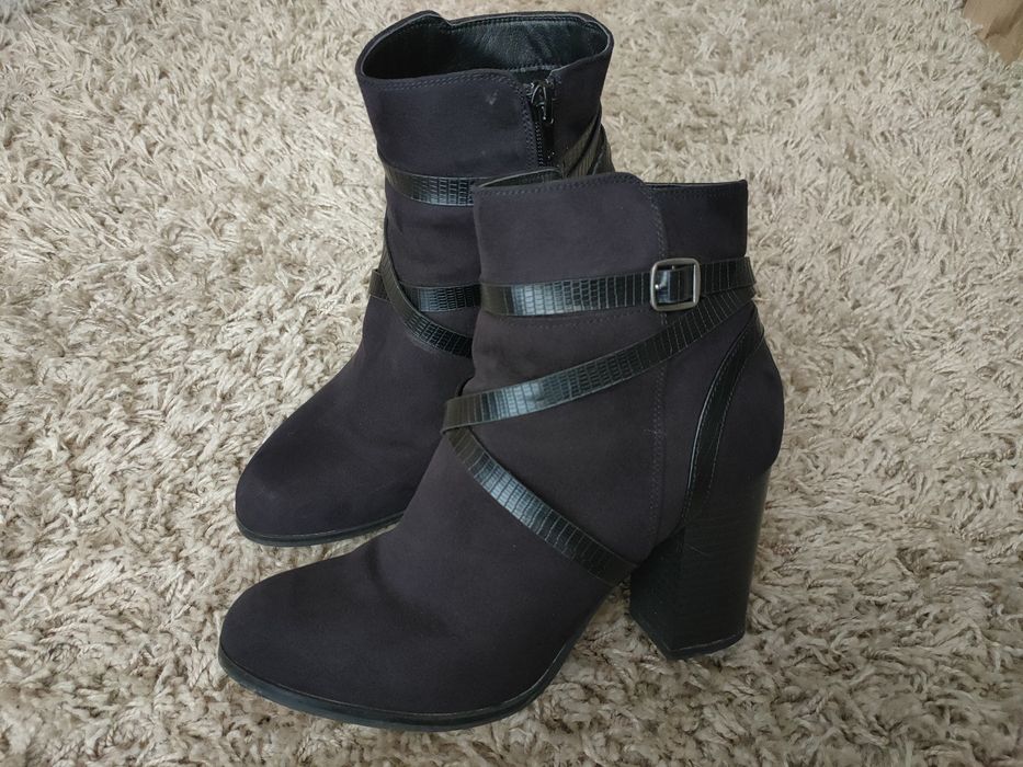 Botins efeito Camurça - 39
