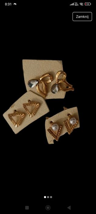6 par nowych kolczyków