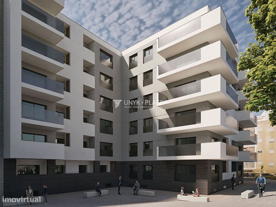 Apartamentos contemporâneos T3 perto da praia