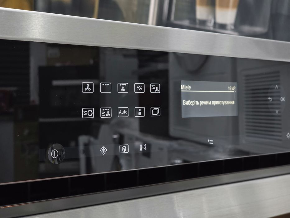 MIELE Духова шафа з мікрохвильовою КОМБІ  45 см висоти 60 ширини