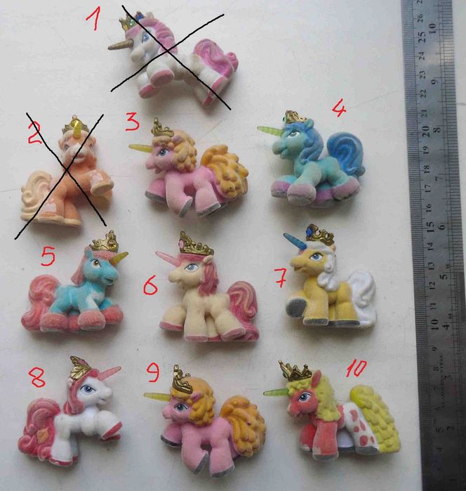 Лошадки Пони Filly Unicorn Единорог, коллекционные