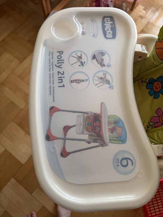 Krzesełko do karmienia dziecka Chicco Polly 2in1