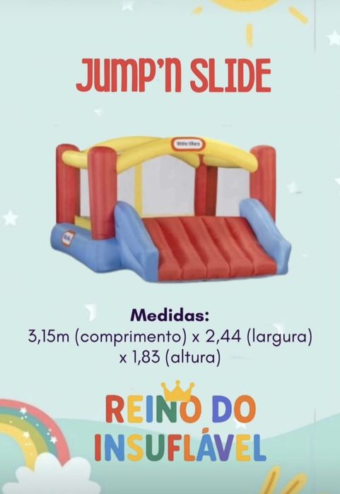 Reino do Insuflável - Aluguer de Insufláveis