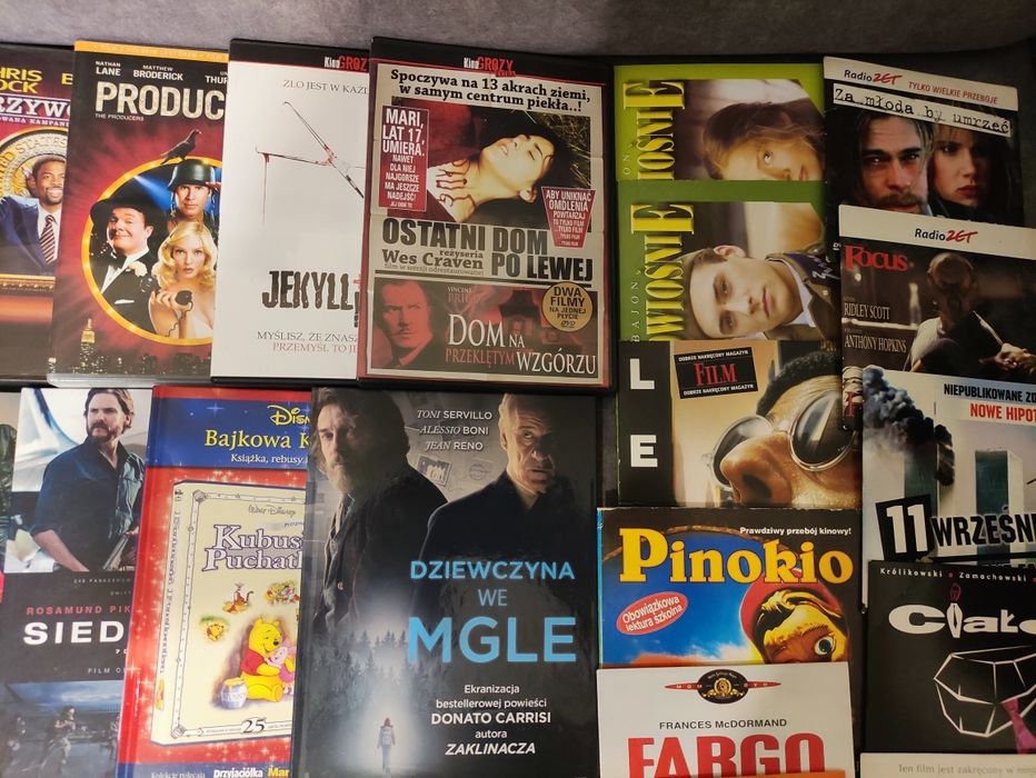 Zestaw 41 filmów DVD